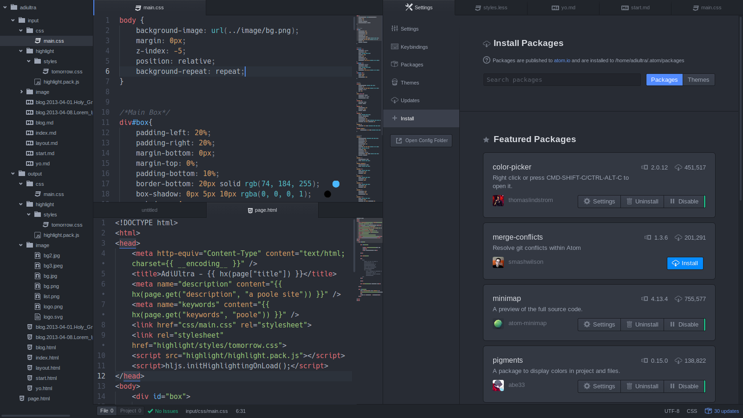 Atom Flathub