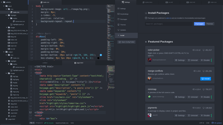 atom io download