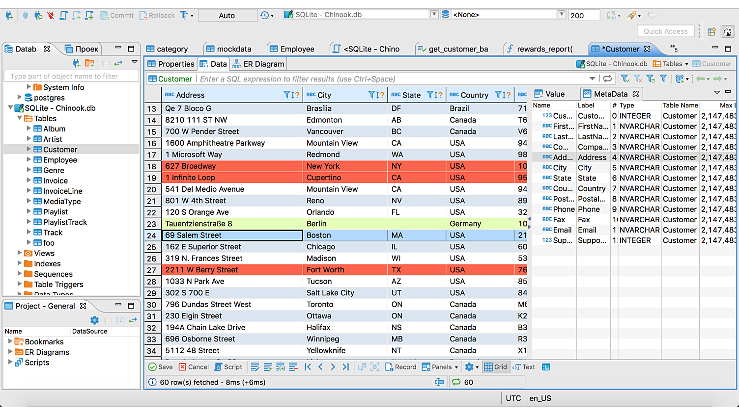 create new table in dbeaver