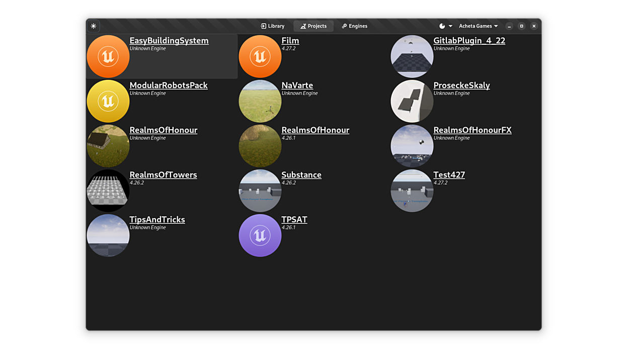 Epic asset manager flathub