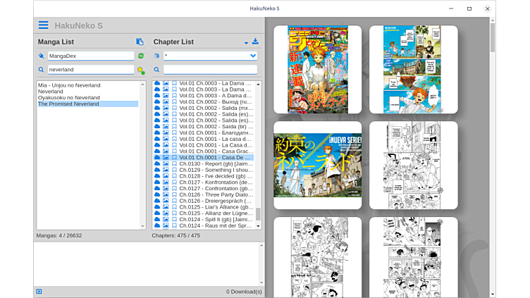 Manga & Anime Downloader - HakuNeko