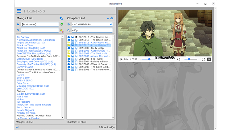 Manga & Anime Downloader - HakuNeko