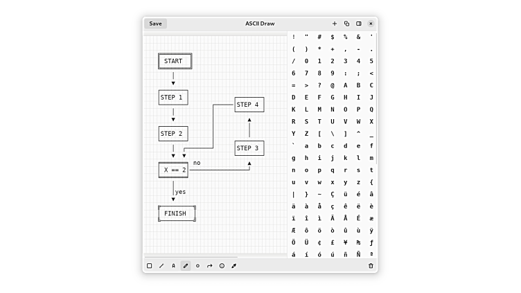 ASCII Draw | Flathub