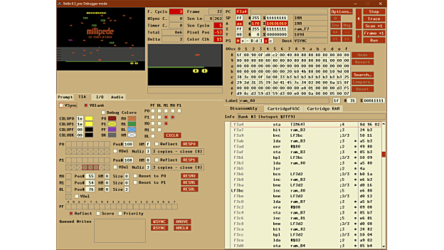 stella multi platform atari 2600 vcs emulator