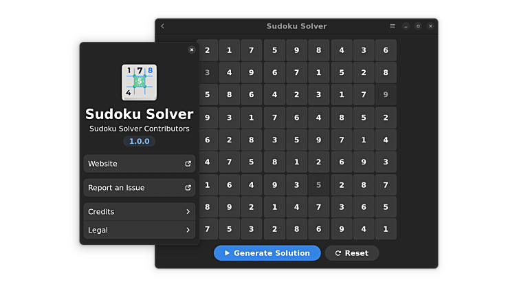 Sudoku solver