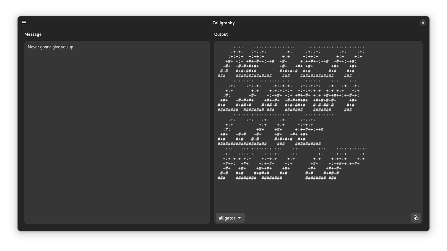 Calligraphy flathub