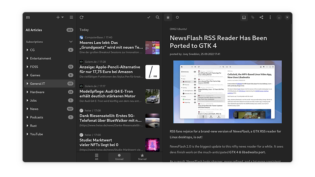 news flash software