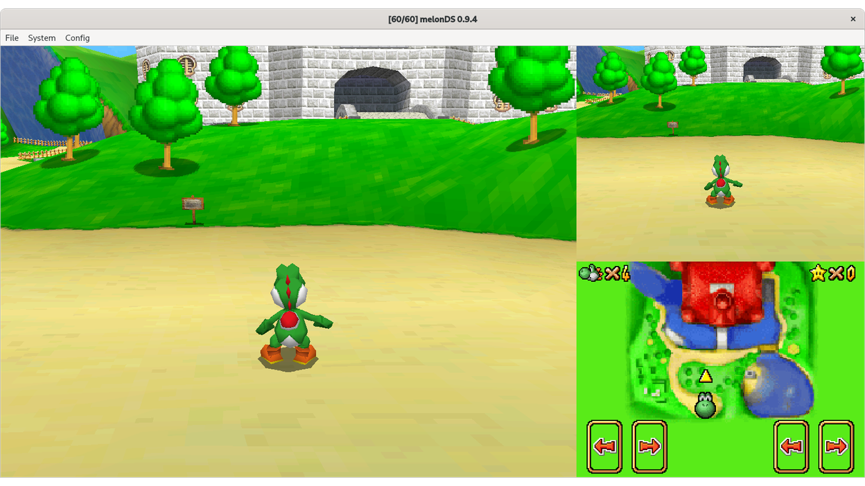 MelonDS emulator allows you to play DS games online and upscale