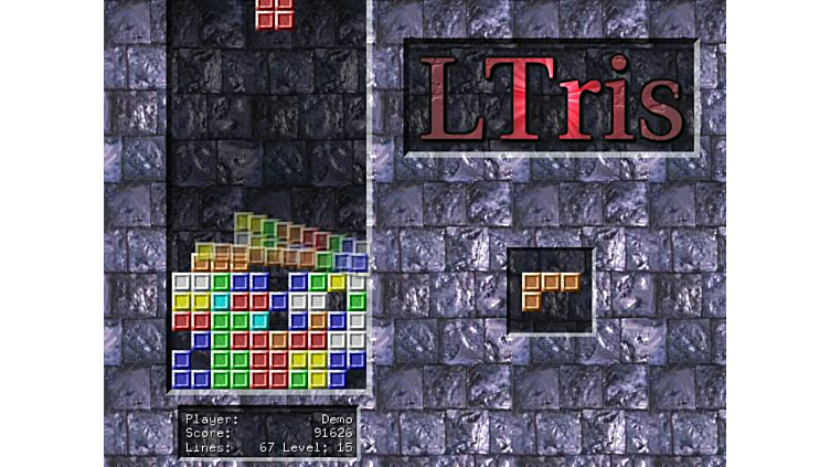 LTris screenshot