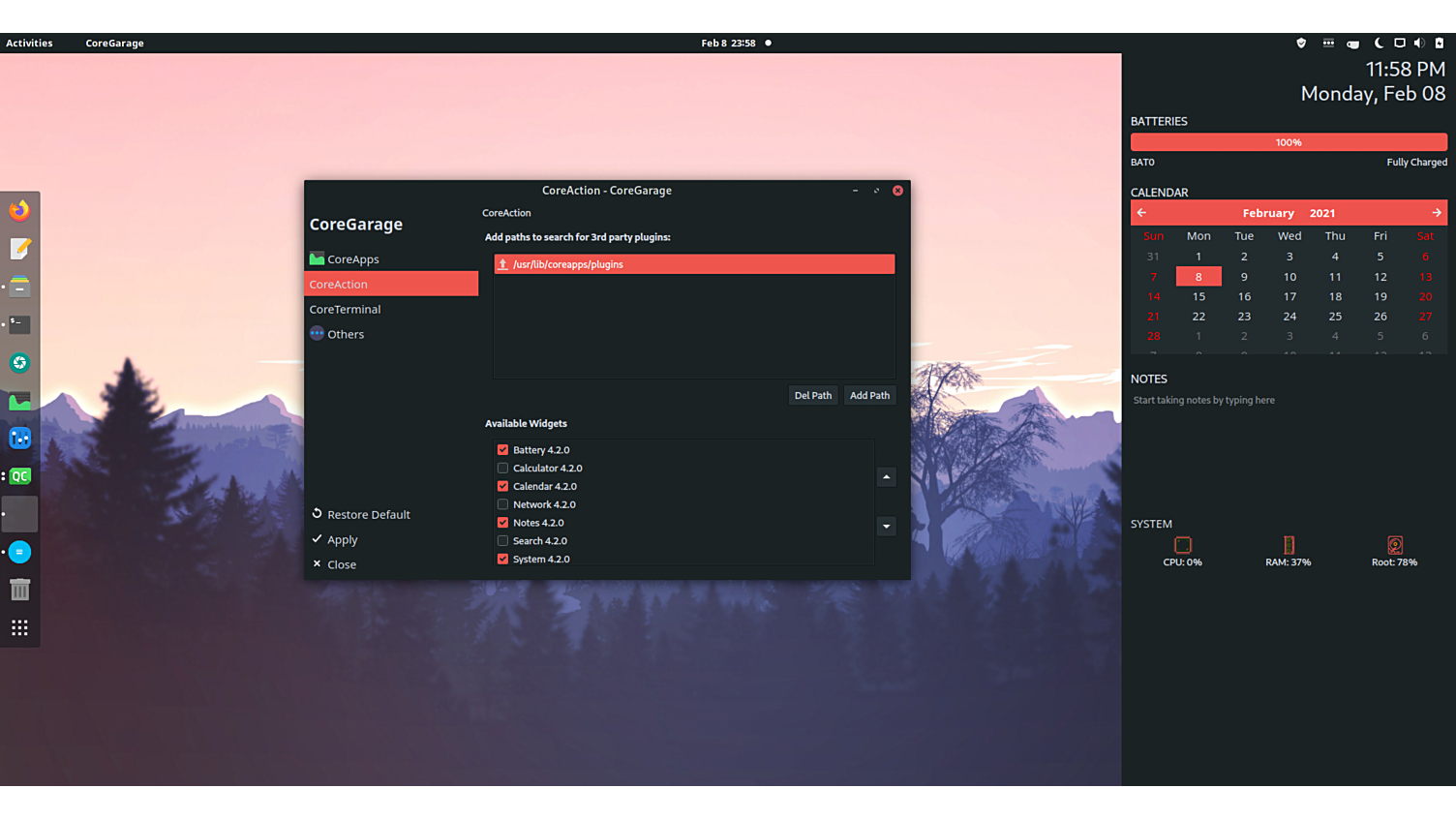 CoreAction Flathub coreaction-flathub