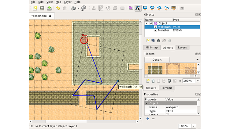 Tiled  Flexible level editor