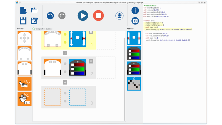 thymio programming