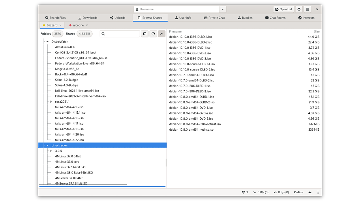 How to share music in SoulseekQt for Mac