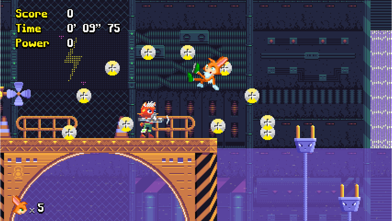 Open Surge: fun 2D retro platformer inspired by Sonic games