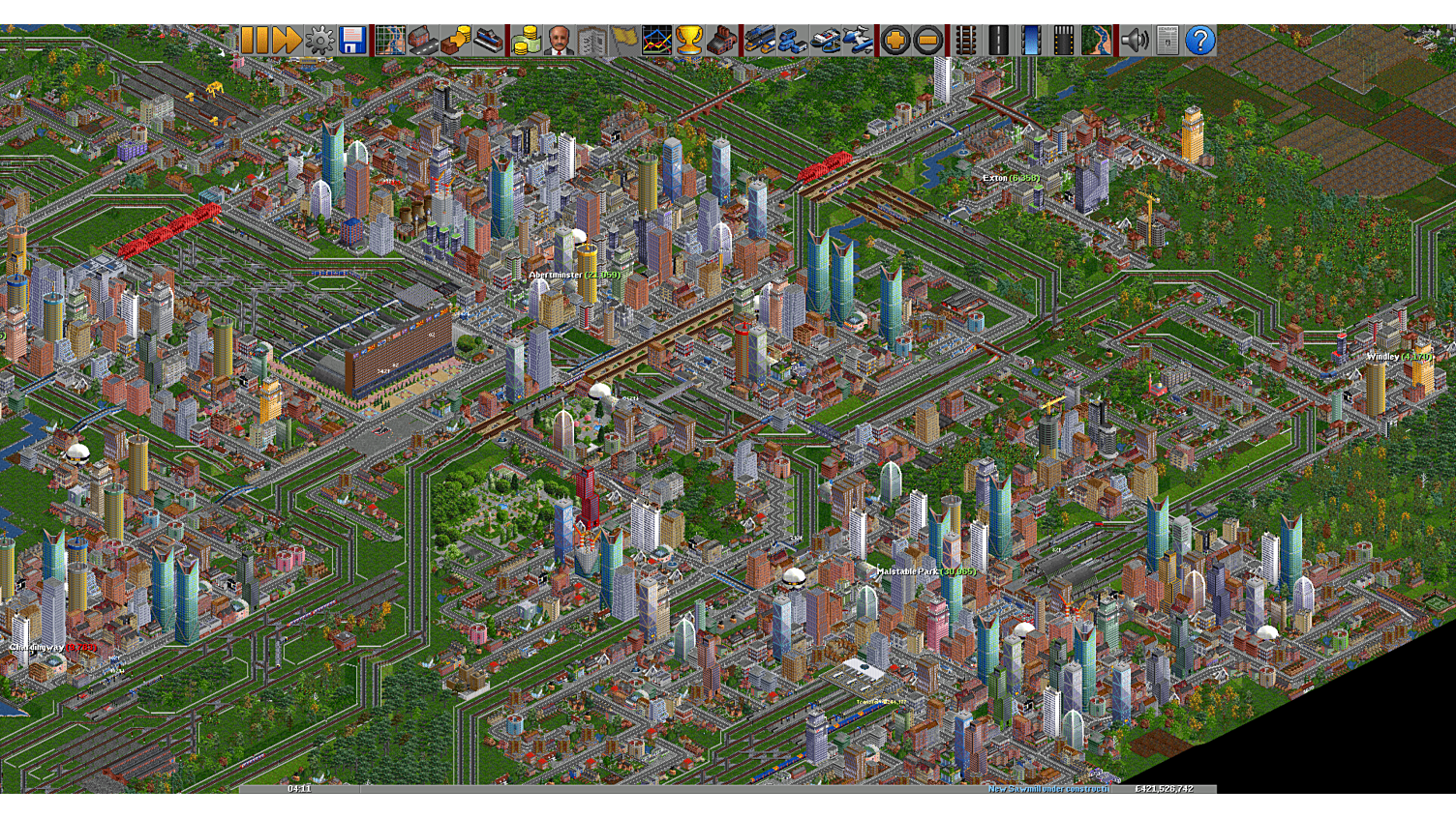 Funpay ttd. Open transport Tycoon Deluxe. Транспорт ТАЙКУН Делюкс. Transport Tycoon Deluxe 2020. OPENTTD 2022.