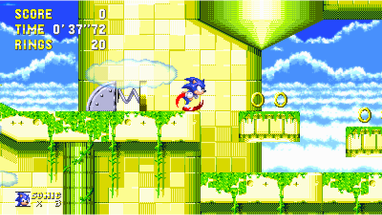 Sonic 3) Improved Sonic [Sonic 3 A.I.R.] [Mods]